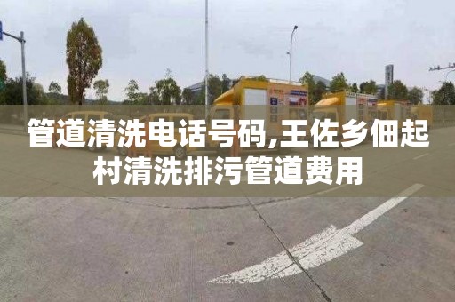 管道清洗电话号码,王佐乡佃起村清洗排污管道费用