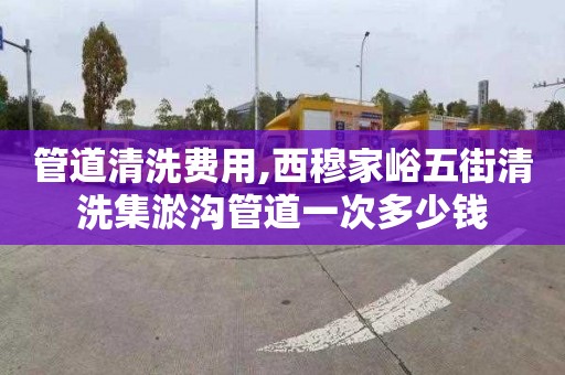 管道清洗费用,西穆家峪五街清洗集淤沟管道一次多少钱