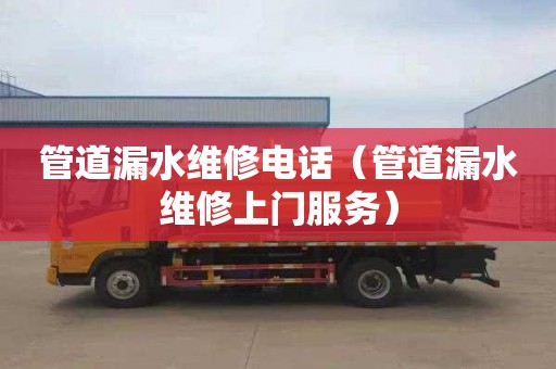 管道漏水维修电话（管道漏水维修上门服务）