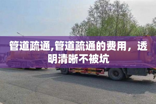 管道疏通,管道疏通的费用，透明清晰不被坑