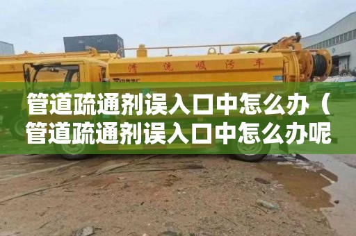 管道疏通剂误入口中怎么办（管道疏通剂误入口中怎么办呢）