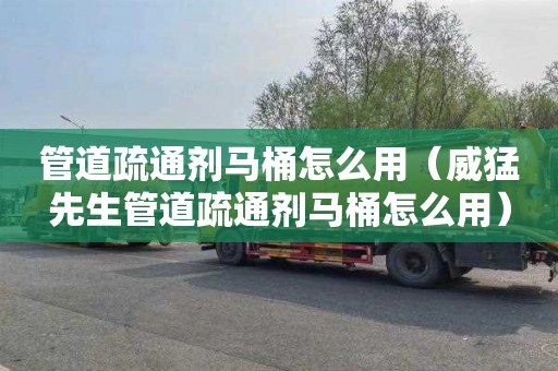 管道疏通剂马桶怎么用（威猛先生管道疏通剂马桶怎么用）