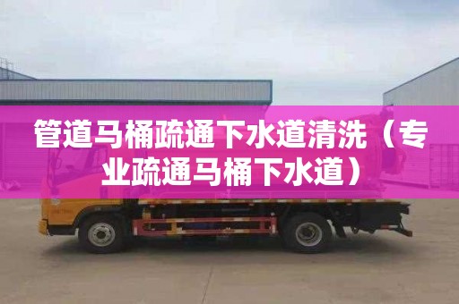 管道马桶疏通下水道清洗（专业疏通马桶下水道）