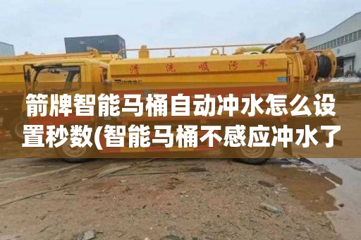箭牌智能马桶自动冲水怎么设置秒数(智能马桶不感应冲水了怎么办)