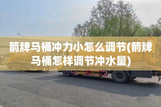 箭牌马桶冲力小怎么调节(箭牌马桶怎样调节冲水量)