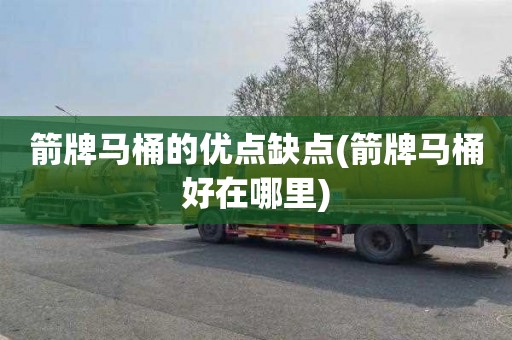 箭牌马桶的优点缺点(箭牌马桶好在哪里)