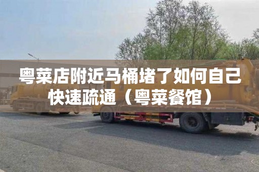 粤菜店附近马桶堵了如何自己快速疏通（粤菜餐馆）