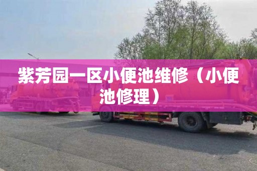 紫芳园一区小便池维修（小便池修理）