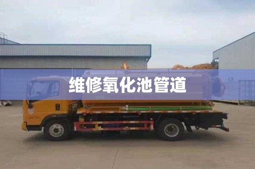 维修氧化池管道