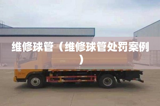 维修球管（维修球管处罚案例）