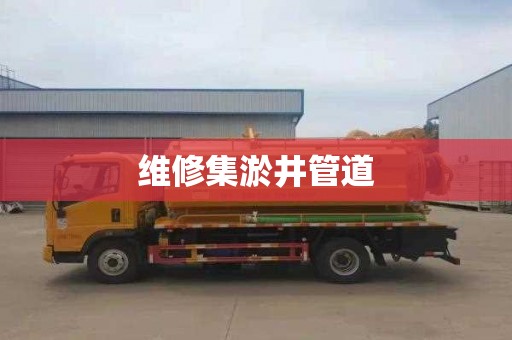 维修集淤井管道