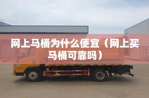 网上马桶为什么便宜（网上买马桶可靠吗）