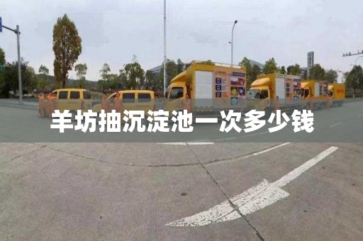 羊坊抽沉淀池一次多少钱