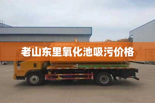老山东里氧化池吸污价格