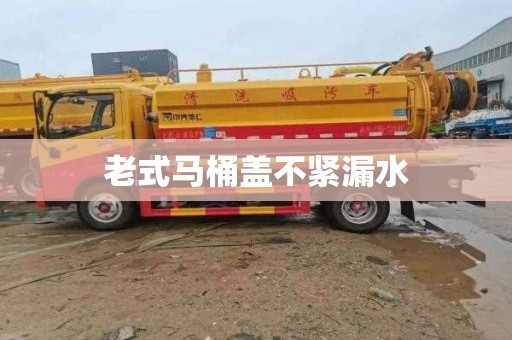 老式马桶盖不紧漏水