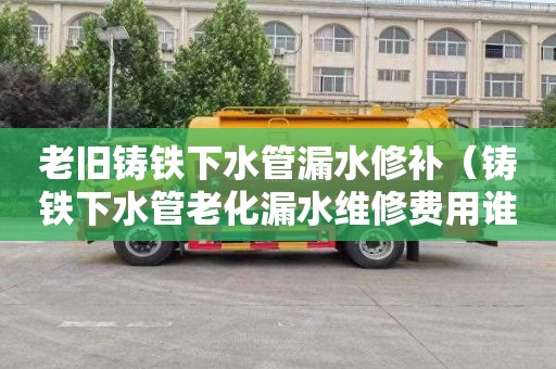 老旧铸铁下水管漏水修补（铸铁下水管老化漏水维修费用谁承担）