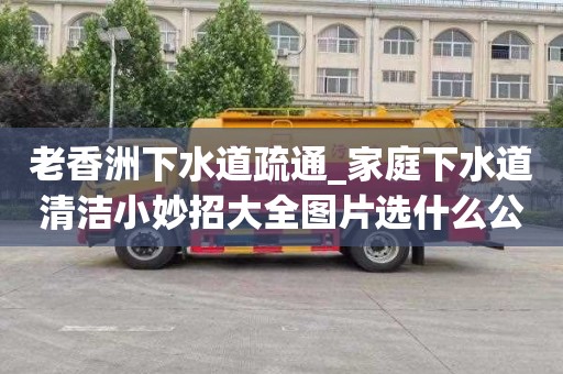 老香洲下水道疏通_家庭下水道清洁小妙招大全图片选什么公司好