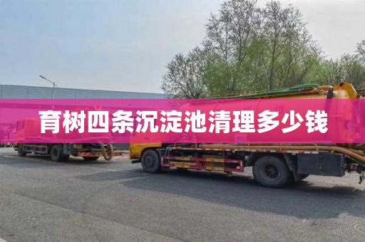 育树四条沉淀池清理多少钱
