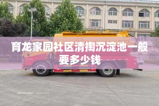 育龙家园社区清掏沉淀池一般要多少钱