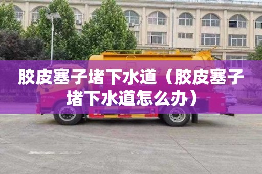 胶皮塞子堵下水道（胶皮塞子堵下水道怎么办）