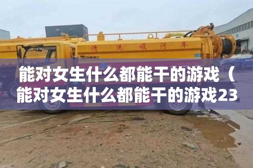 能对女生什么都能干的游戏（能对女生什么都能干的游戏233）
