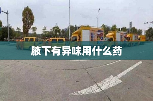 腋下有异味用什么药