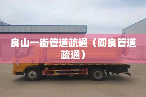 良山一街管道疏通（阎良管道疏通）
