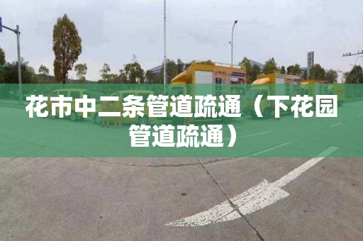 花市中二条管道疏通（下花园管道疏通）