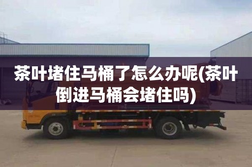 茶叶堵住马桶了怎么办呢(茶叶倒进马桶会堵住吗)