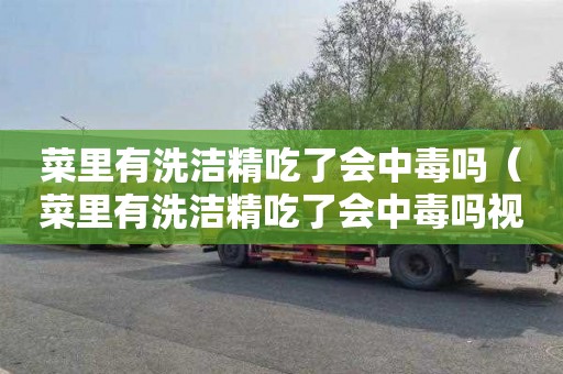 菜里有洗洁精吃了会中毒吗（菜里有洗洁精吃了会中毒吗视频）