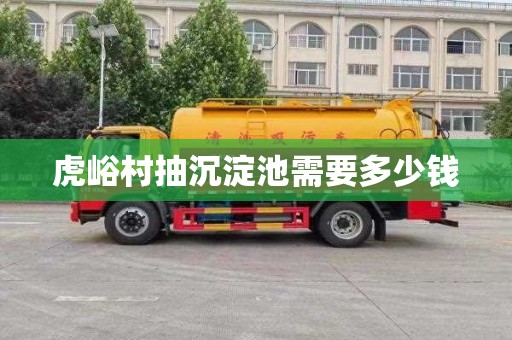 虎峪村抽沉淀池需要多少钱
