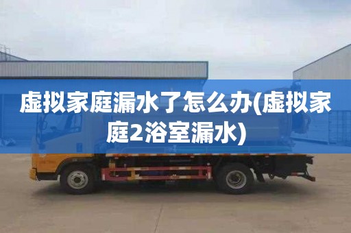 虚拟家庭漏水了怎么办(虚拟家庭2浴室漏水)