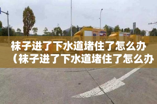 袜子进了下水道堵住了怎么办（袜子进了下水道堵住了怎么办小妙招）