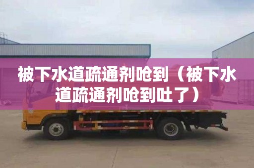 被下水道疏通剂呛到（被下水道疏通剂呛到吐了）
