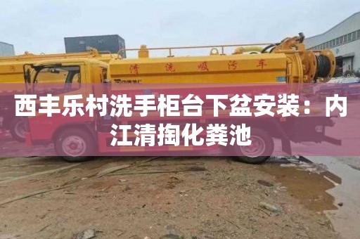 西丰乐村洗手柜台下盆安装：内江清掏化粪池