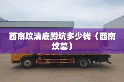 西南坟清底蹲坑多少钱（西南坟墓）
