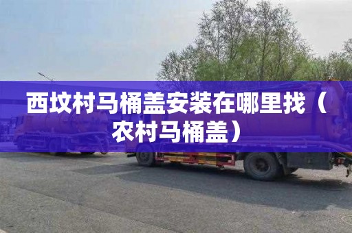 西坟村马桶盖安装在哪里找（农村马桶盖）