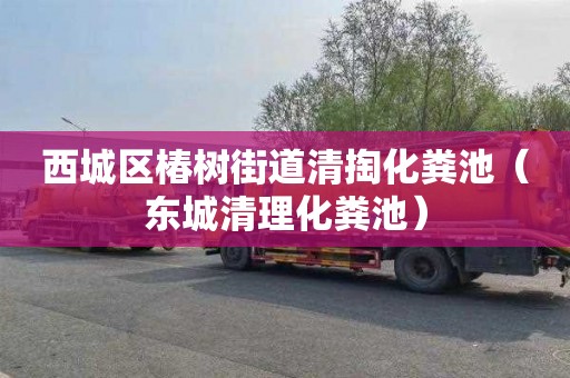西城区椿树街道清掏化粪池（东城清理化粪池）