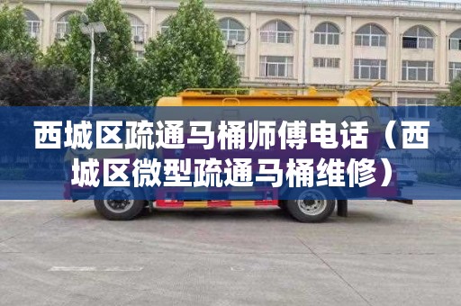 西城区疏通马桶师傅电话（西城区微型疏通马桶维修）
