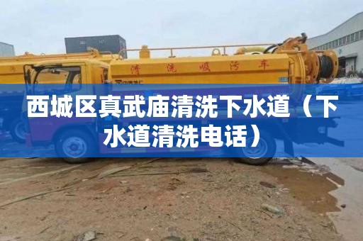 西城区真武庙清洗下水道（下水道清洗电话）