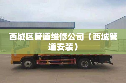 西城区管道维修公司（西城管道安装）
