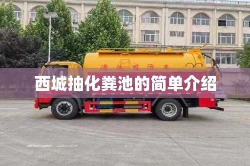 西城抽化粪池的简单介绍