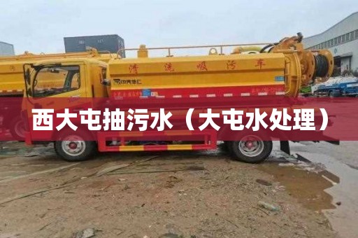 西大屯抽污水（大屯水处理）
