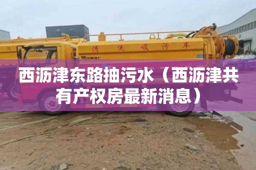 西沥津东路抽污水（西沥津共有产权房最新消息）