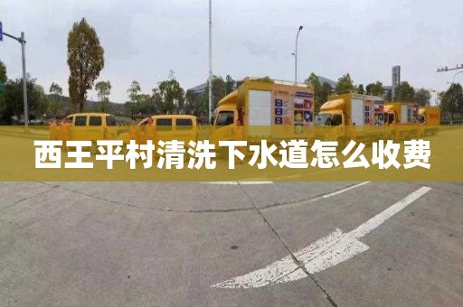 西王平村清洗下水道怎么收费