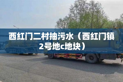 西红门二村抽污水（西红门镇2号地c地块）