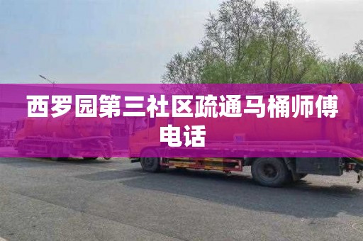 西罗园第三社区疏通马桶师傅电话