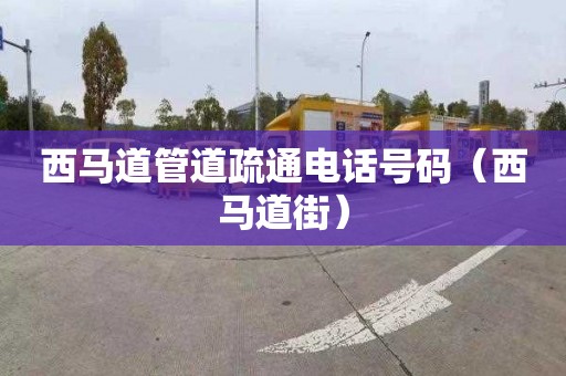 西马道管道疏通电话号码（西马道街）