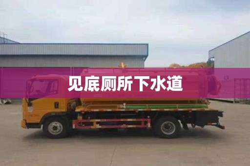 见底厕所下水道