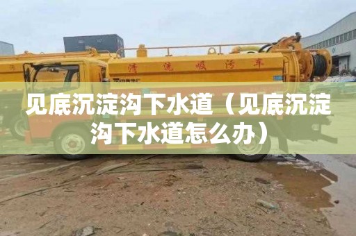 见底沉淀沟下水道（见底沉淀沟下水道怎么办）